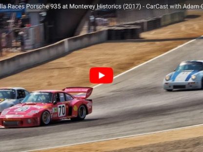 adam carolla racing at rolex monterey historics