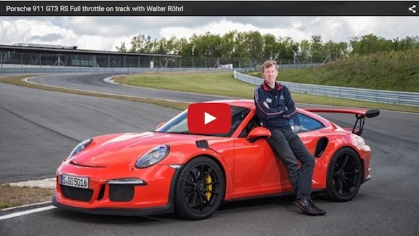 Walter rohrl gt3 full throtte video