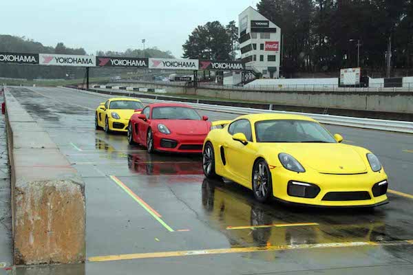 Cayman GT4 track review