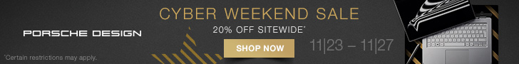 PORSCHE DESIGN CYBER WEEKEND SALE