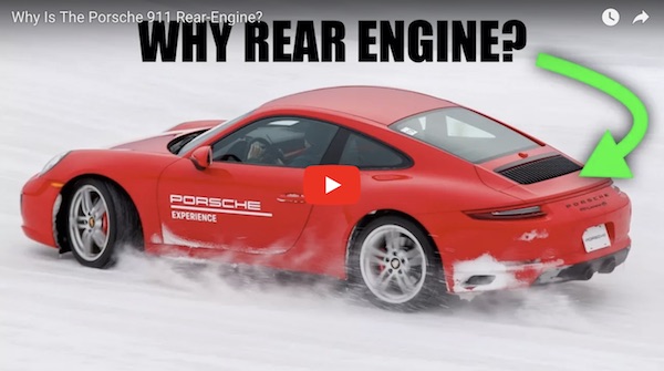 PORSCHE 911 REAR ENGINE 