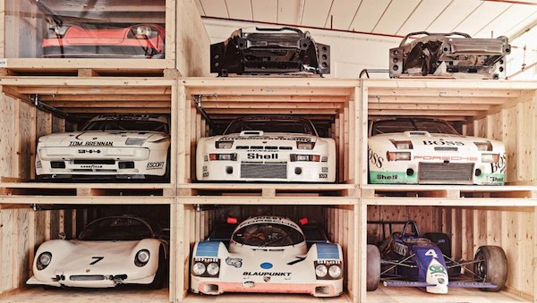 Porsche warehouse museum
