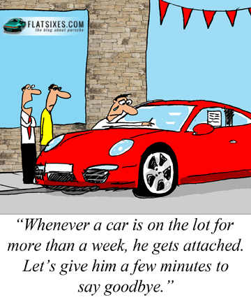 Porsche Cartoon 74