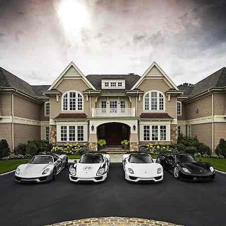 Porsche Ferrari Mansion joke