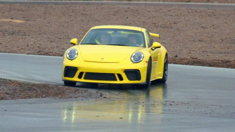 Porsche Valet Crash