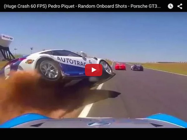 piquet crash with onboard footage