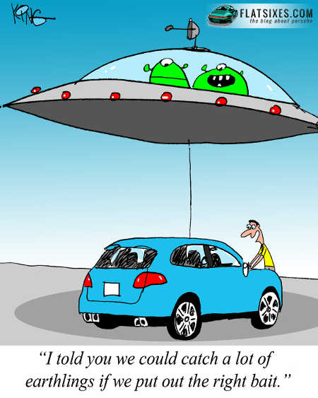 Porsche Cartoon 77
