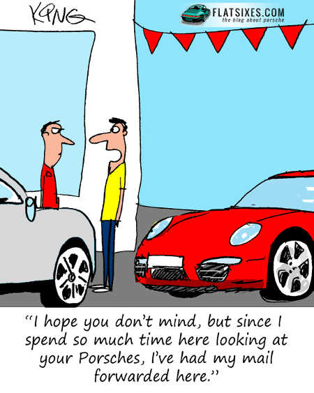 Porsche Cartoon 85