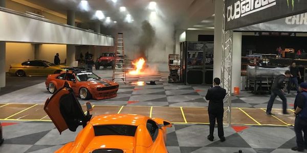 Porsche 993 fire NYIAS