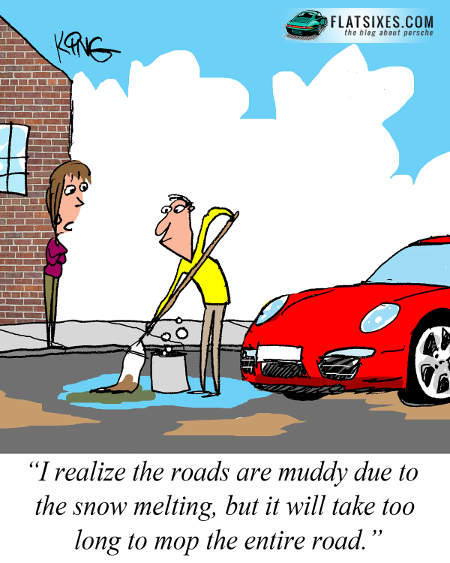 Porsche cartoon 64