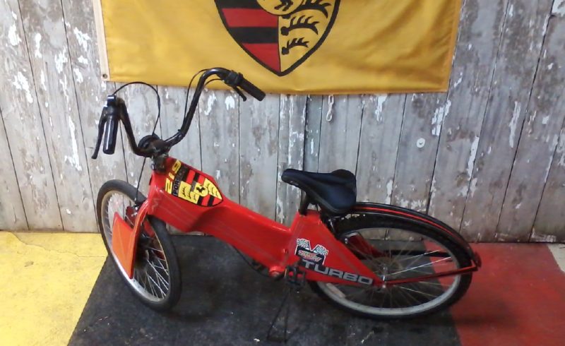 Griffin built porsche hybrid electric bike