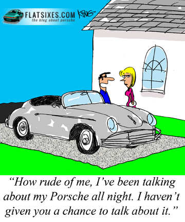 Porsche cartoon 91