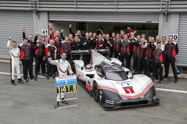 919 HYBRID EVO SPA RECORD