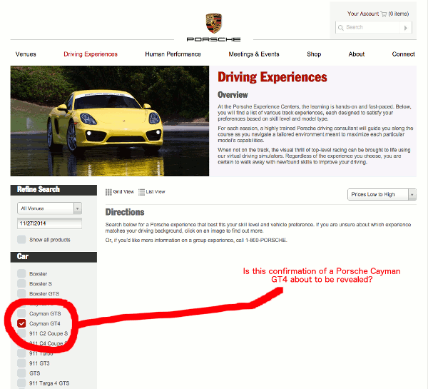 Cayman GT4?