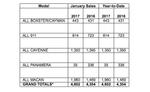 JANUARY 2017 SALES CHART