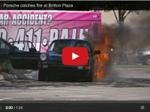 porsche 964 consumed by fire