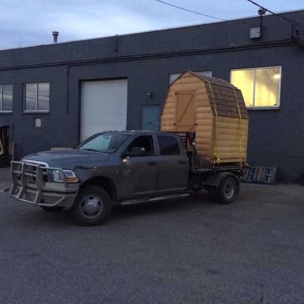 Moving the shed
