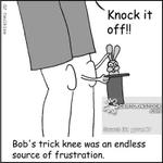 Knee joke