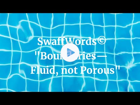 Boundaries -- Fluid not Porous