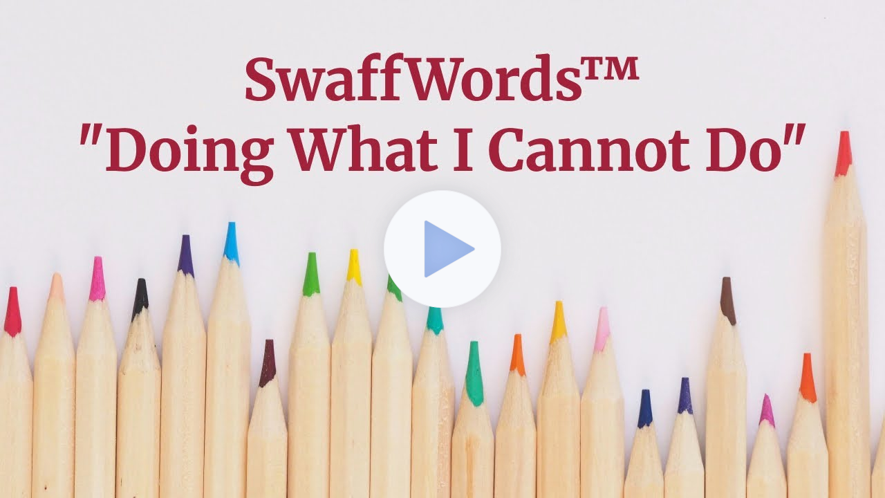 Doing What I Cannot Do