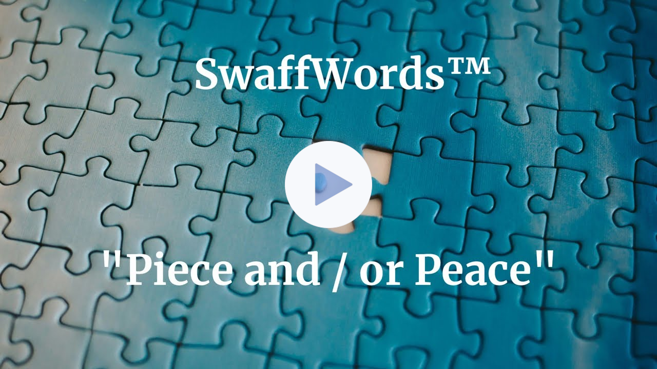Piece / Peace