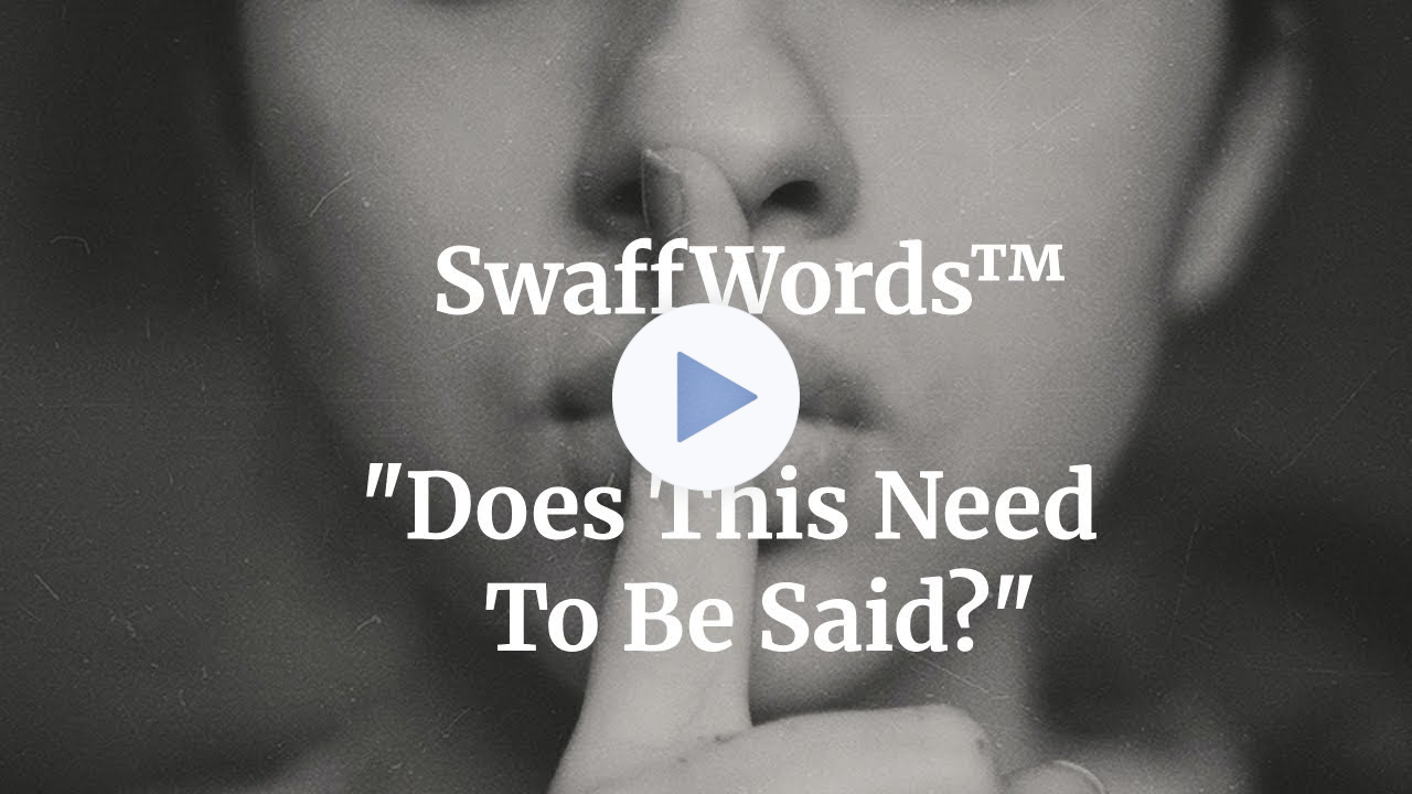 Does This Need To Be Said?