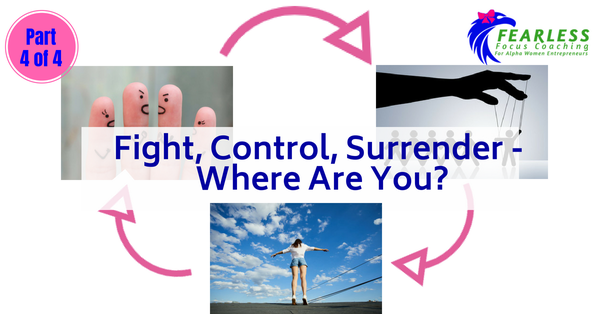 Fight, Control, Surrender - Where Are You?