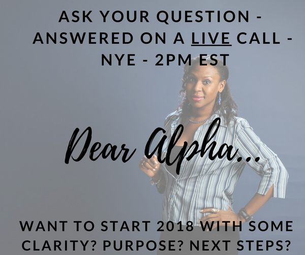 Ask Your Question to "Dear Alpha..."