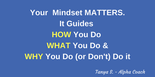 Mindset Guides HOW You Do WHAT You Do & WHY