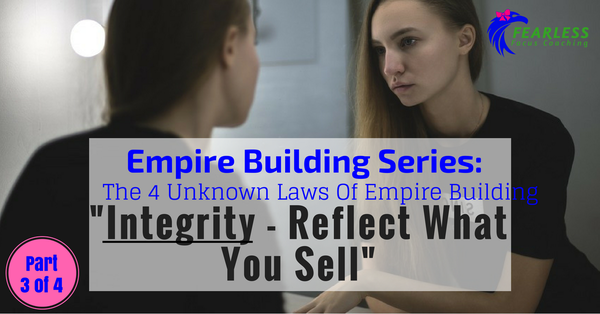 Integrity - Reflect On What You Sell