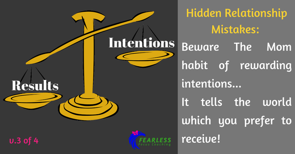 Beware Always Rewarding Intentions