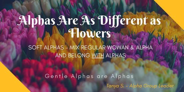 Alphas Are As Different as Flowers