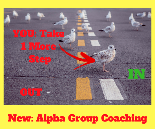 Take 1 More Step- New Alpha Group Coaching