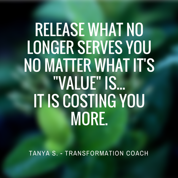 Release What No Longer Serves You...