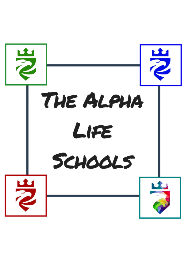 The Alpha Life School Logos