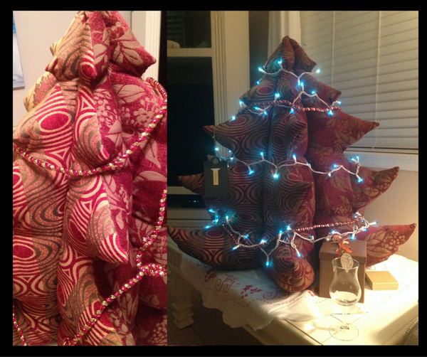 My 3.5ft Tall Fabric Christmas Tree