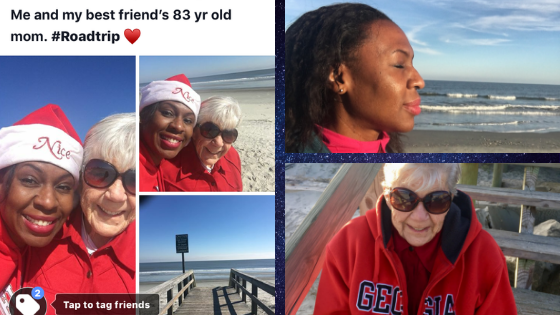 Tanya Takes 83 yr Old Friend to Jekyll Island Beach