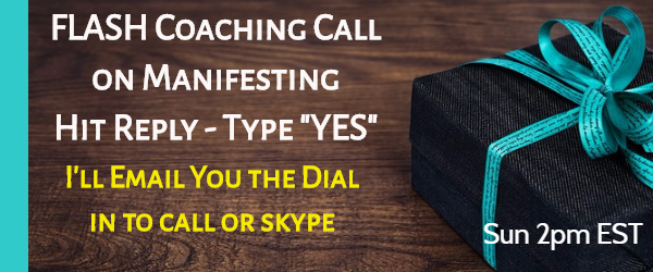 FLASH Coaching Call - Hit Reply Type "YES" Get the # Sun 2 pm EST