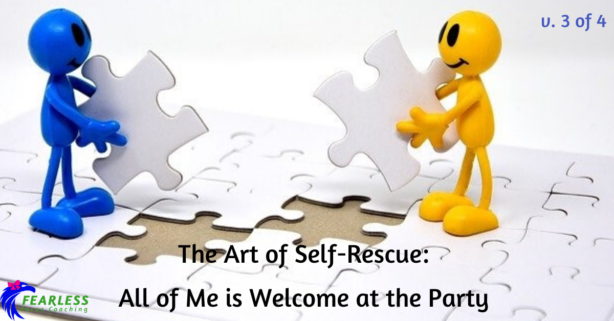 The Art of Self-Rescue: All of Me is Welcome at the Party