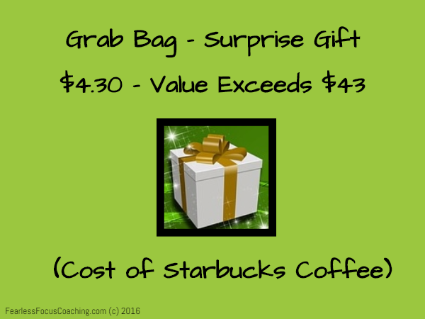 Grab Bag Surprise Gift - $4.30 - Value Exceeds $43
