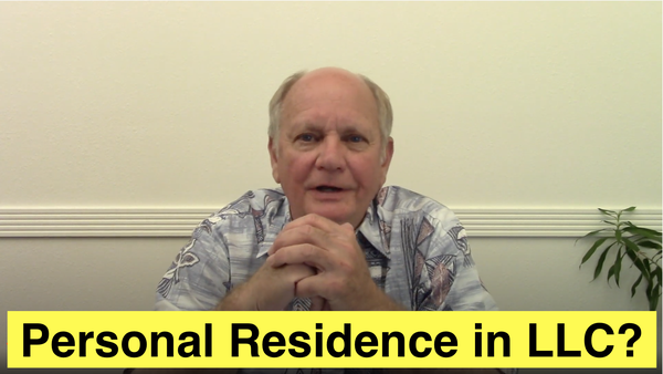 Personal Residence in LLC?