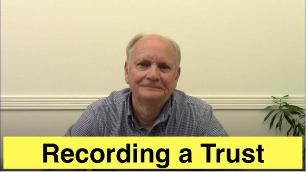 Recording a Trust