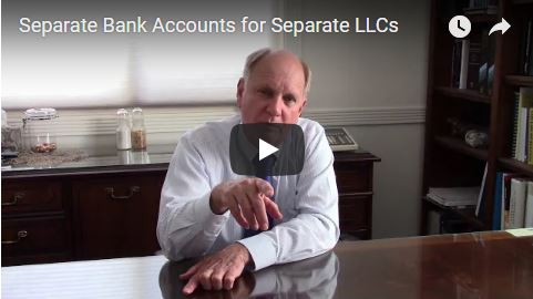 Separate Bank Accounts for Separate LLCs
