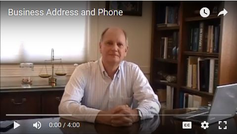 Business Address and Phone