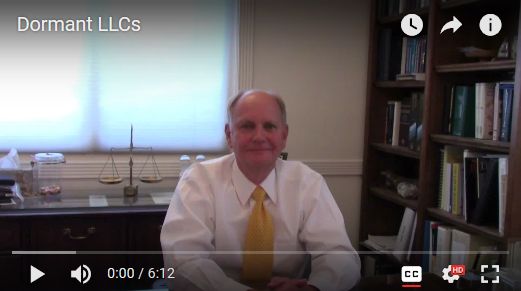 Dormant LLCs