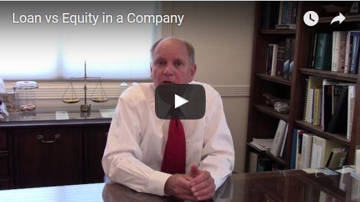 Loan vs Equity in a Company