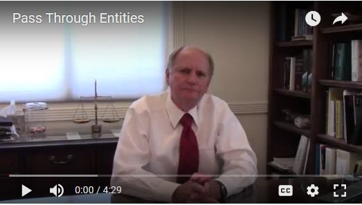 Pass Through Entities