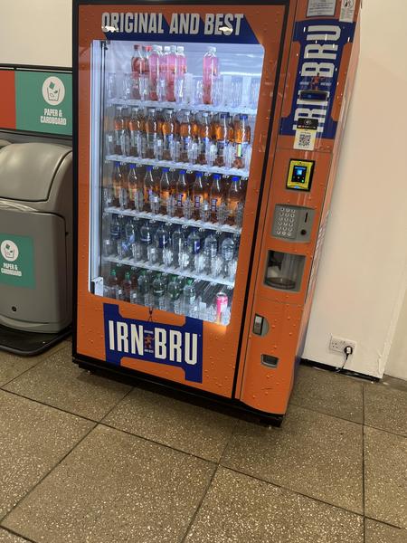IRN BRU vending machine
