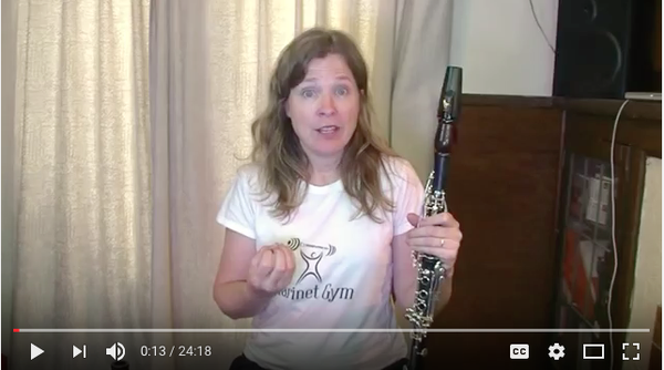 You Tube Video featuring new approaches to learning the clarinet better
