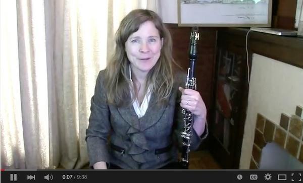 Link to YouTube video on how to train fingers to play much more smoothly (and have music flow out of your clarinet)